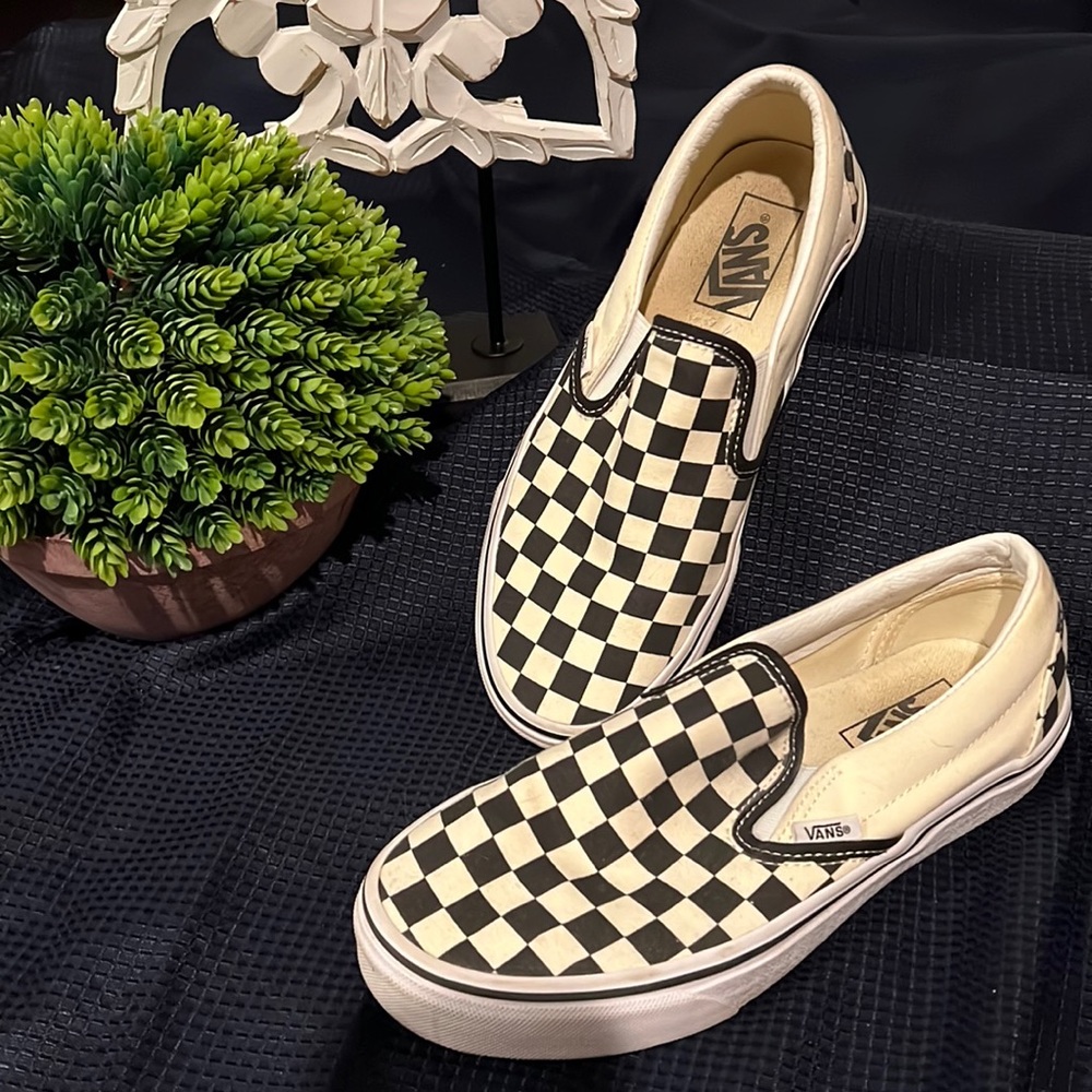 Vans slip-ons size 8 womens
